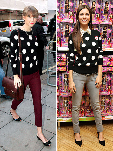 FASHION WAR: Taylor Swift vs. Victoria Justice