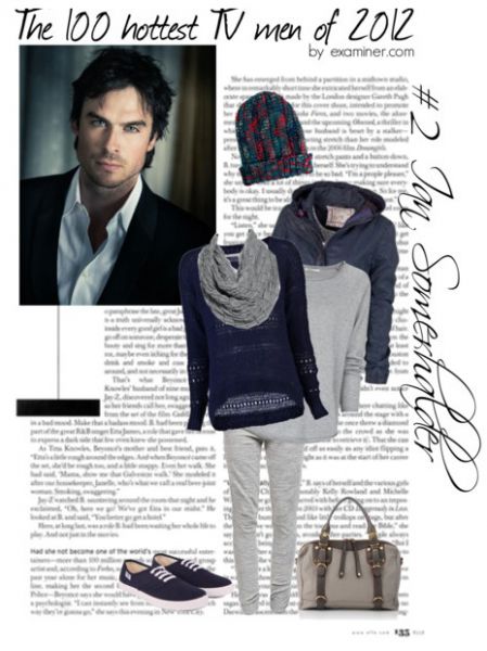Obleci se kot Ian Somerhalder