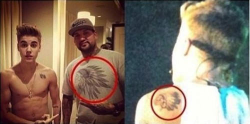 Foto: Justin Bieber: Na koncertu pokazal nov tatu!