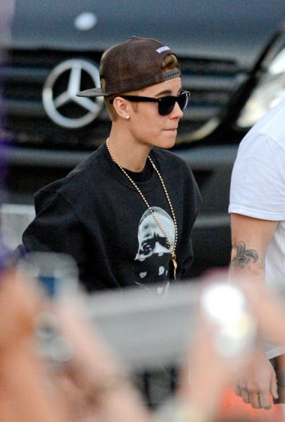 Justin Bieber: Včeraj je spet snemal svoj film!