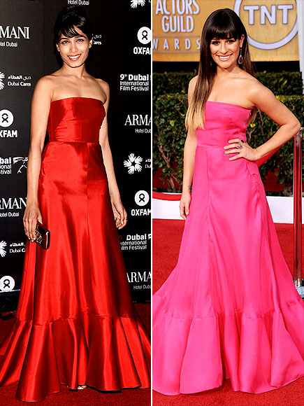 FASHION WAR: Freida Pinto vs. Lea Michele