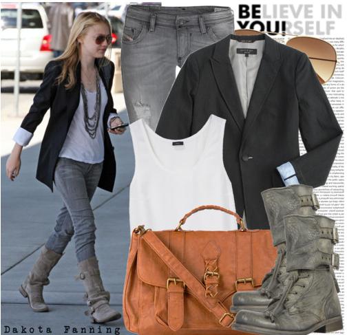 Obleci se kot Dakota Fanning