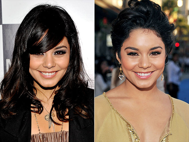 Hairstyle war: Vanessa Hudgens