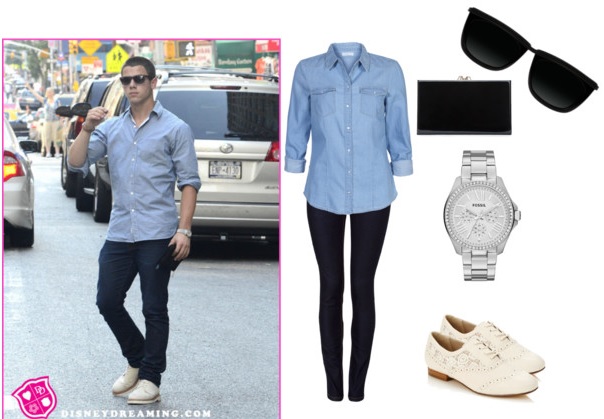Obleci se kot Nick Jonas