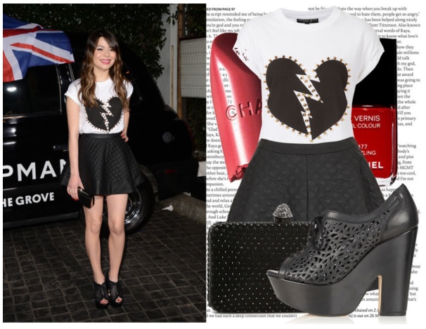 Obleci se kot Miranda Cosgrove