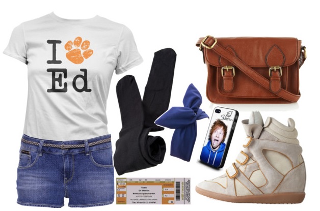 Obleci se kot Ed Sheeran