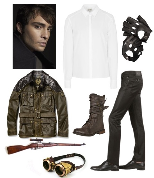 Obleci se kot Ed Westwick
