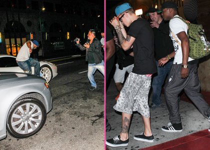 Vroče! Justin Bieber: Včeraj povozil paparaca!