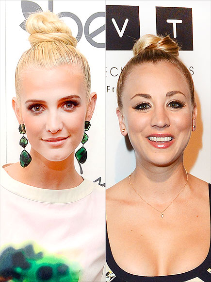 HAIRSTYLE WAR: Ashlee Simpson vs. Kaley Cuoco