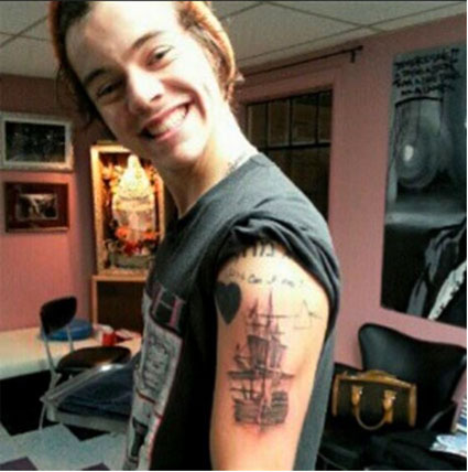 One Direction: Tatuje si delajo zaradi uporništva!