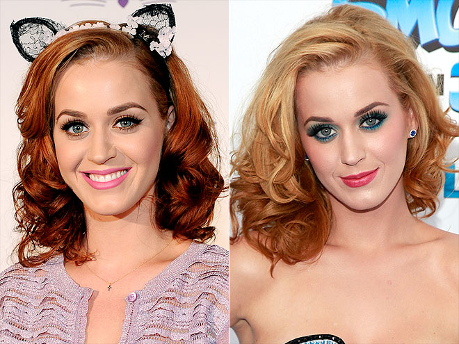 Hairstyle war: Katy Perry
