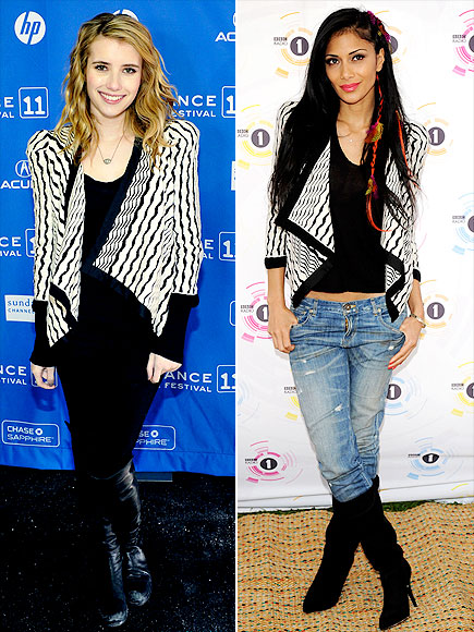Fashion war: Emma Roberts vs. Nicole Scherzinger