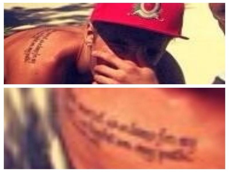 FOTO: Justin Bieber: Narediti si je dal še en tatu!