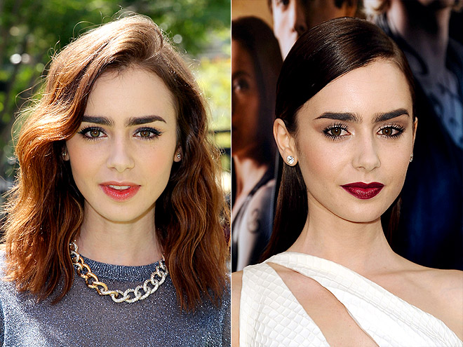 MAKE-UP WAR: Lily Collins