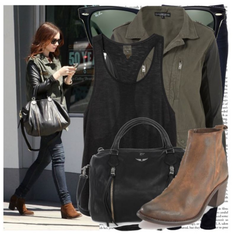Obleci se kot Lily Collins