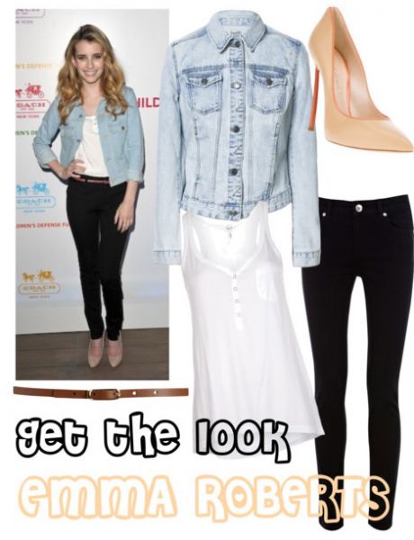 Obleci se kot Emma Roberts