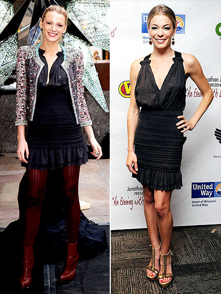 Fashion war: Blake Lively vs. Leann Rimes