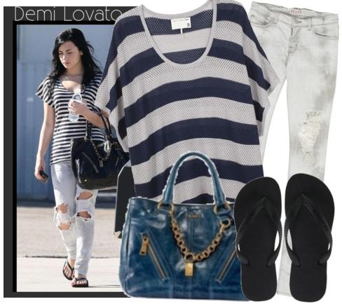 Obleci se kot Demi Lovato