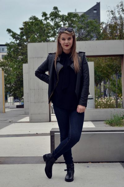 FASHION GIRL: Temnejša oblačila v hladnejših dneh