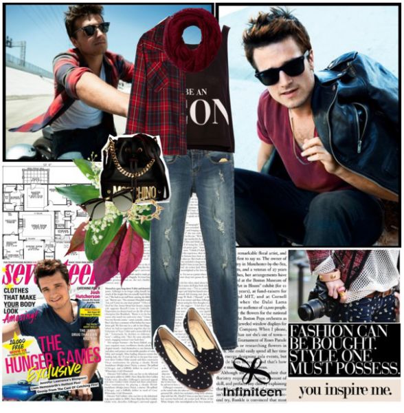 Obleci se kot Josh Hutcherson