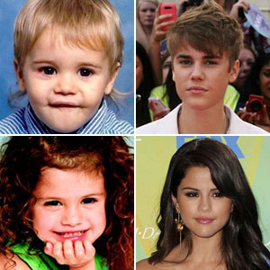 FOTO: Evolucija Selene in Justina!
