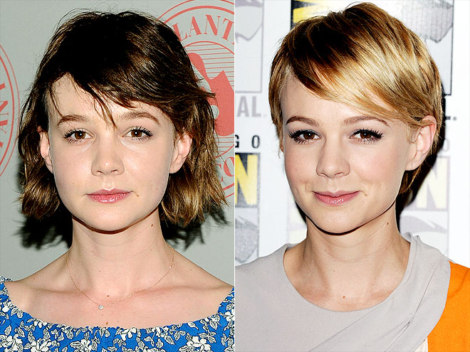Hairstyle war: Carey Mulligan