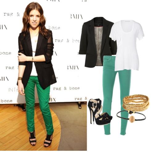 Obleci se kot Anna Kendrick