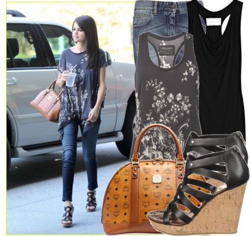 Obleci se kot Selena Gomez