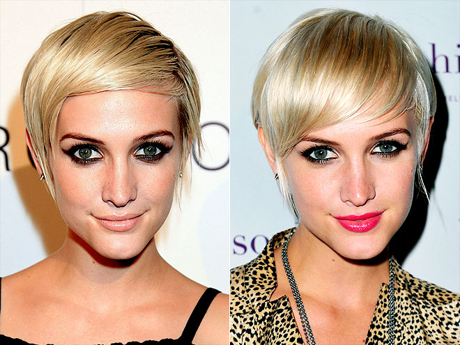 Make-up war: Ashlee Simpson