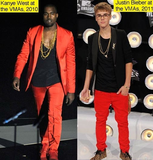 Foto: Justin Bieber: Je kopiral stil Kanyea Westa?!