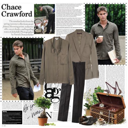 Obleci se kot Chace Crawford