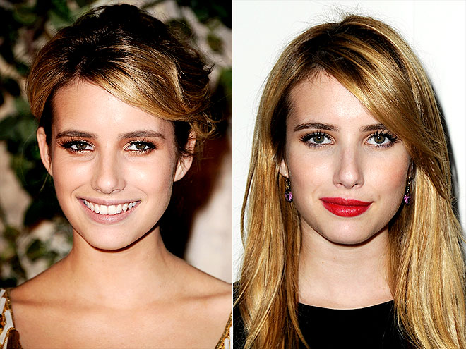 Make-up war: Emma Roberts