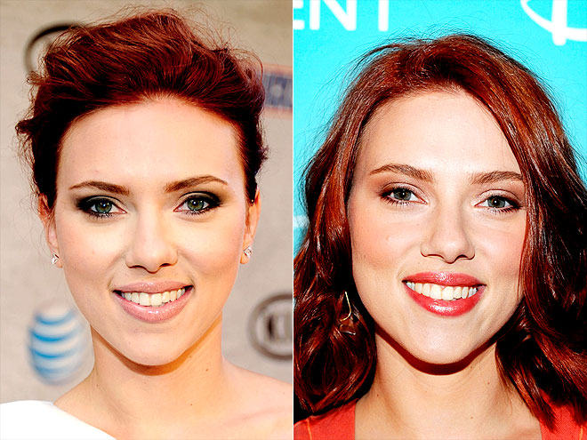 Make-up war: Scarlett Johansson