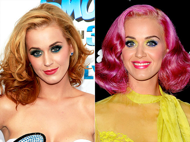 Hairstyle war: Katy Perry