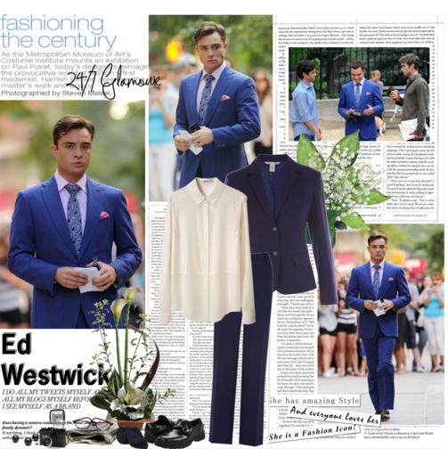 Obleci se kot Ed Westwick