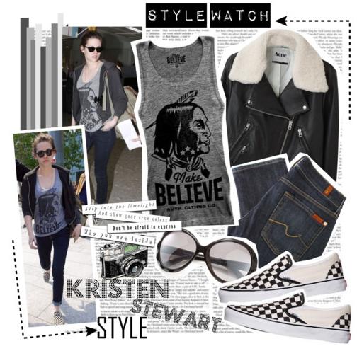 Obleci se kot Kristen Stewart