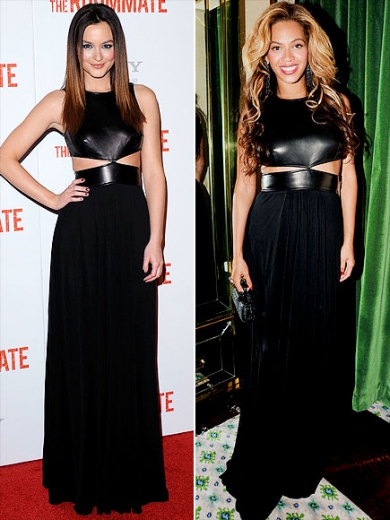 FASHION WAR: Leighton Meester vs. Beyonce
