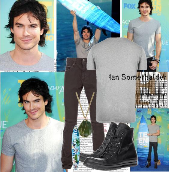 Obleci se kot Ian Somerhalder