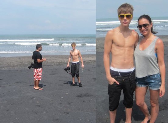 Foto: Justin Bieber na plaži zgoraj brez!