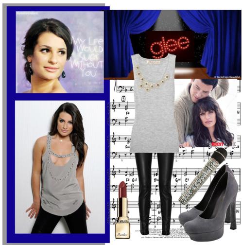 Obleci se kot Lea Michele