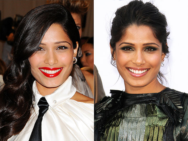 MAKE-UP WAR: Freida Pinto