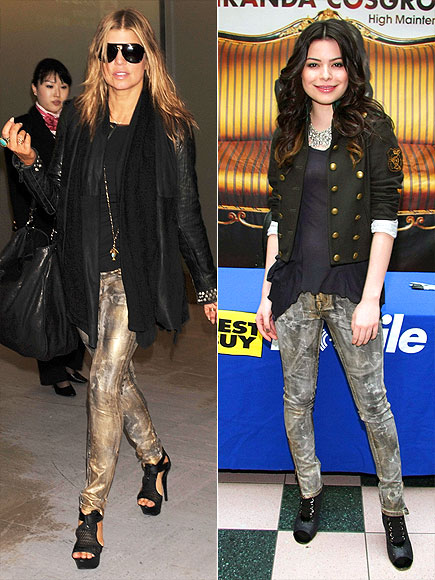 FASHION WAR: Fergie vs. Miranda Cosgrove