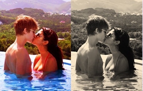 Foto: Nove romantične fotografije Justina in Selena!