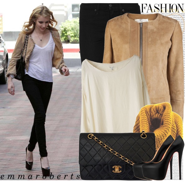 Obleci se kot Emma Roberts