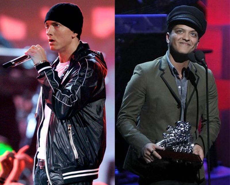 NAJBOLJŠI DUETI 2011: Eminem in Bruno Mars