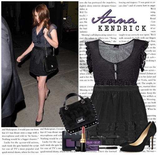 Obleci se kot Anna Kendrick