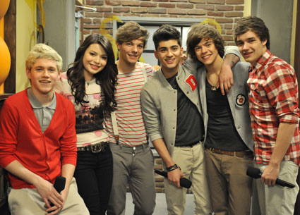 VROČE One Direction v seriji iCarly!
