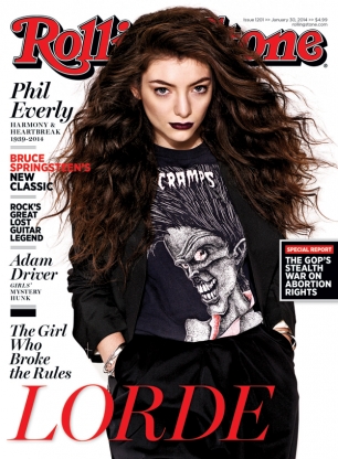 Lorde: Pozira z naslovnice revije Rolling Stone!
