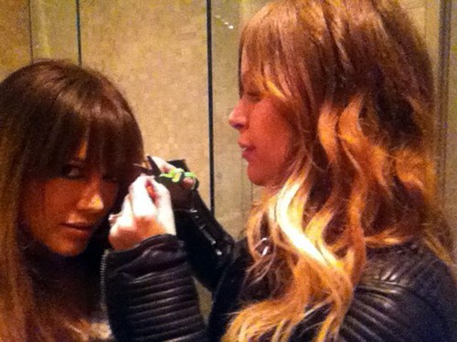FOTO: Hilary Duff menjuje pričeske kot po tekočem traku: Že spet ima novo!