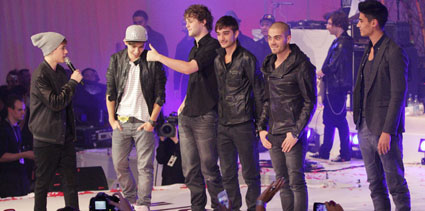 Vroče! The Wanted: Se jim obeta duet z Justinom Bieberjem?